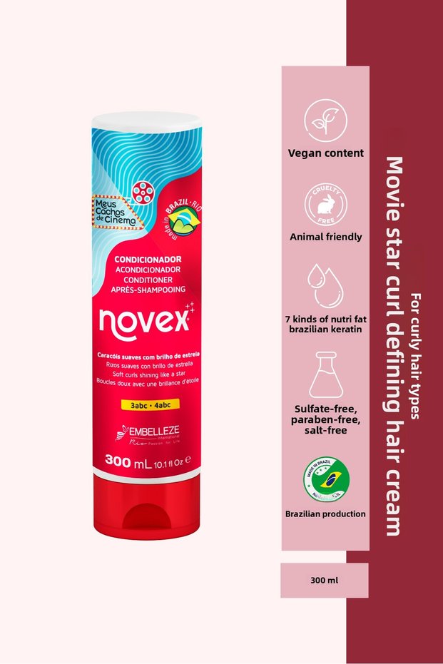 Movie Star - Extra Shine Curl Enhancing Conditioner for Curly Hair 300ml