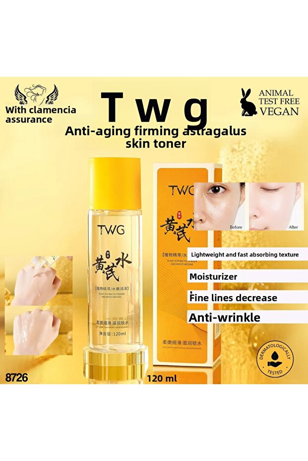 Anti-Aging Skin Firming Astralagus Skin Toner 120ml