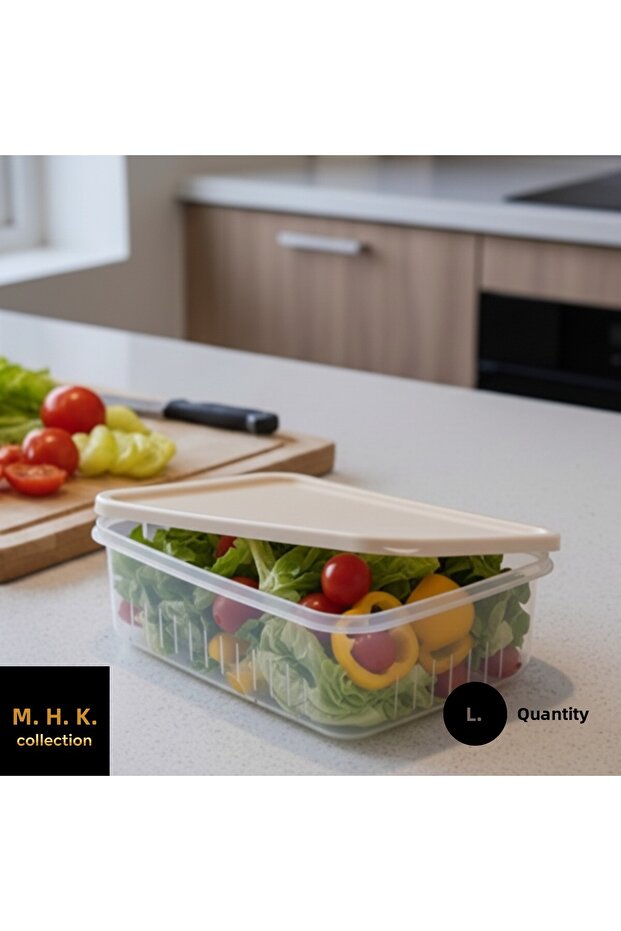 Large Size Storage Container with Lid – 5 Lt - 2