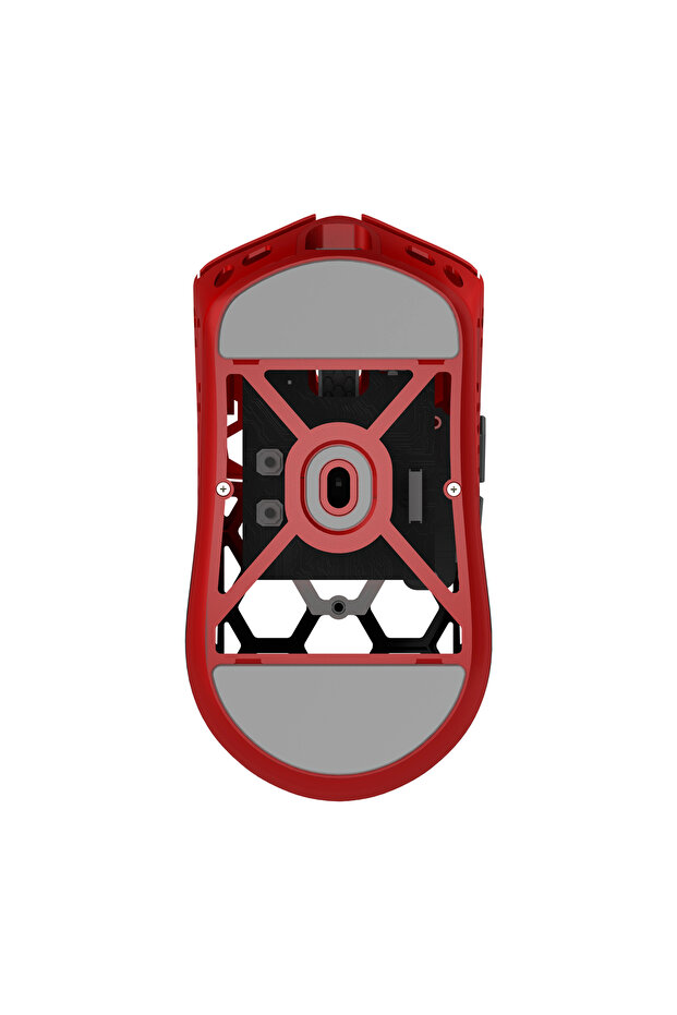 HM620 8K Hz 30000 DPI Tri-Mode Kablosuz/Bluetooth Siyah Kırmızı Gaming Oyuncu Mouse - 9
