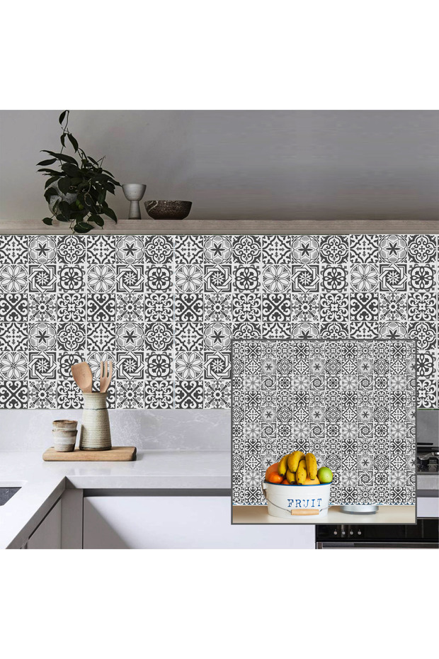 3d Kendinden Yapışkanlı Duvar Karosu 30,5 cm x 30,5 cm (4 ADET) 0,371 m² - 3