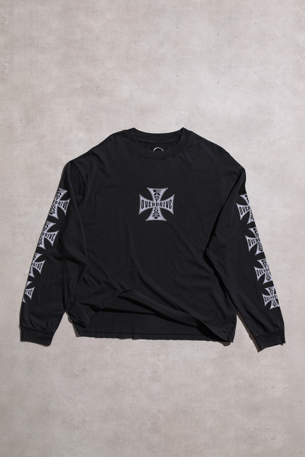 Chopper ''in Flame'' Uzun Kol T-shirt - 1