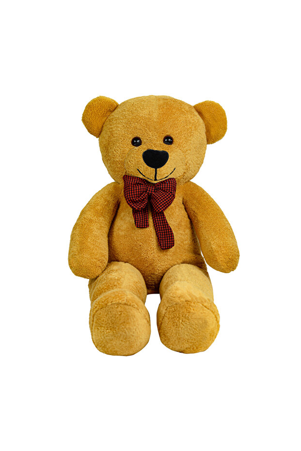90 Cm Papyonlu Peluş Ayıcık - 5