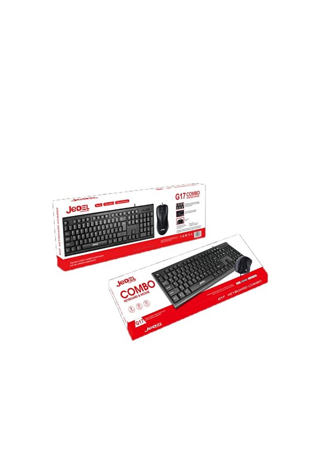Jedel G17 Kablolu Klavye Mouse Set - 1