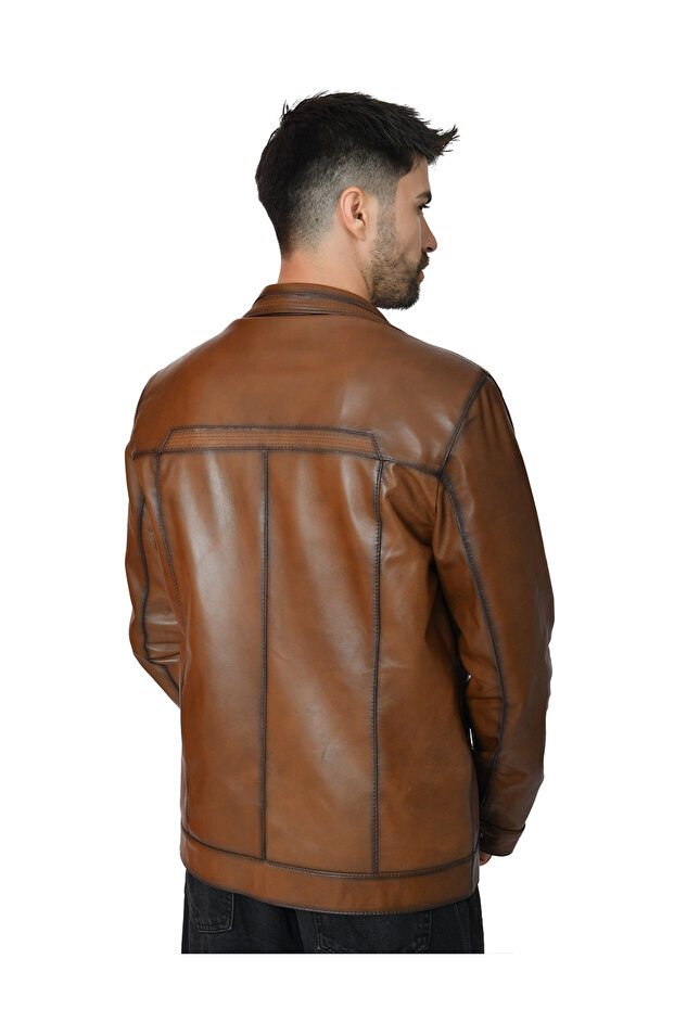 سترة جلدية للرجال 7006 - 8