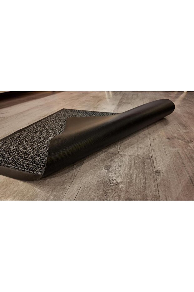 Prizma İç ve dış mekan için kir tutucu bariyerli kapı önü paspası GRİ - 4