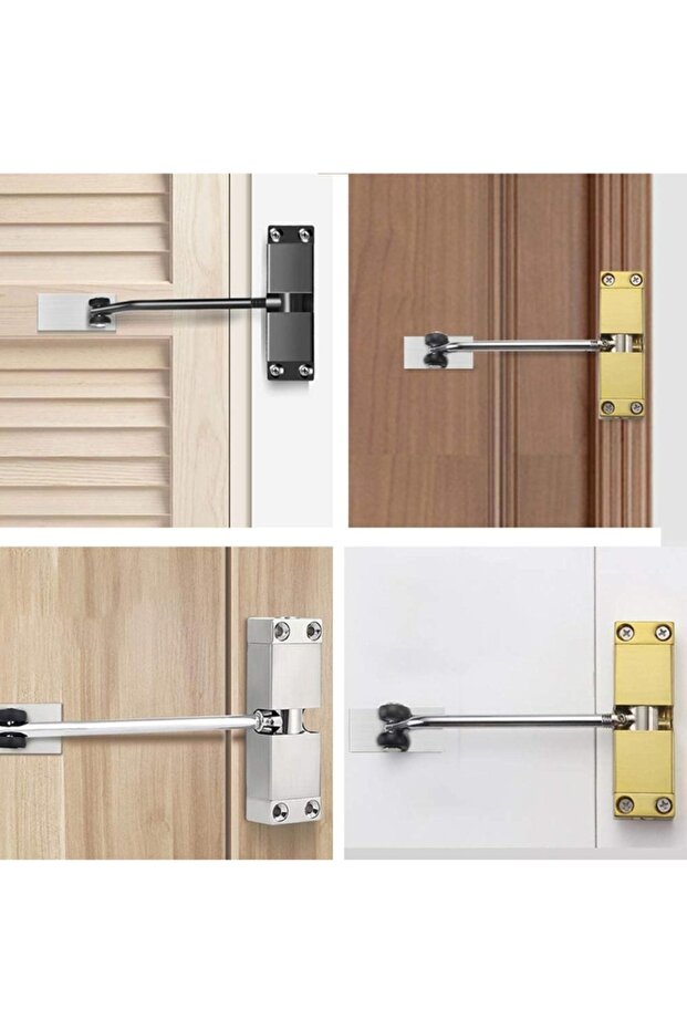 Spring Door Closer: Automatic Adjustable Door Hinge for Home - 3