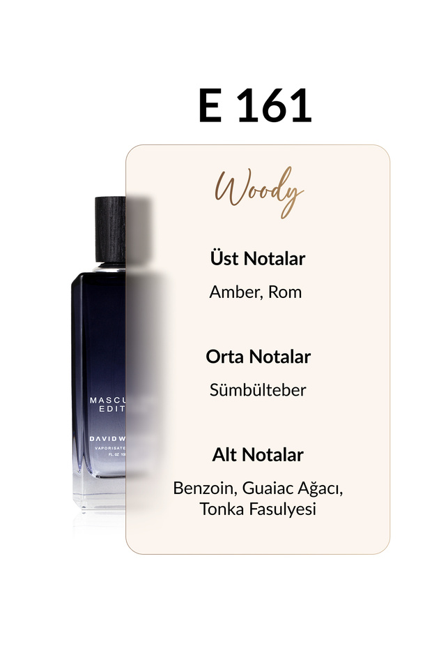 E161 Morris 100 ml Erkek Parfüm | Woody - 3