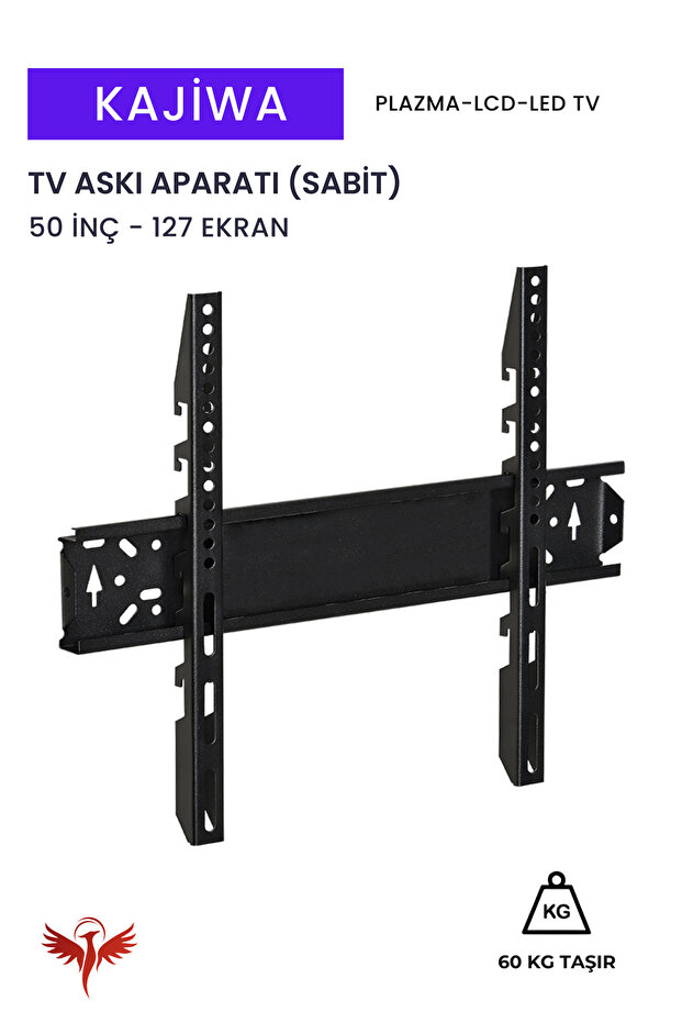 KAJİWA 50 İNÇ ASKI APARATI (127 EKRAN) Tüm Marka ve modellerle uyumludur.
