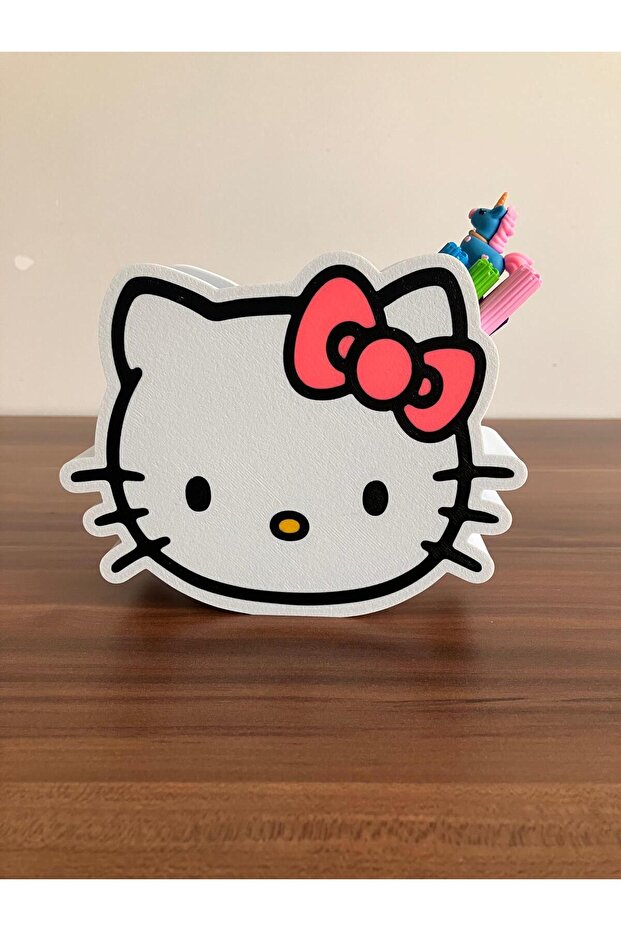 Hello Kitty Pen Holder and Note Paper Holder