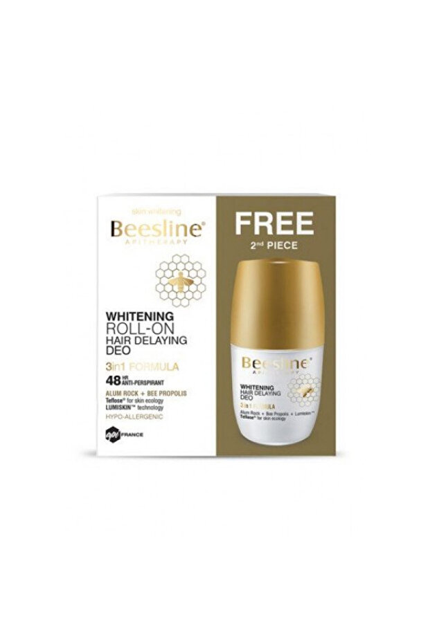 Whitening Roll-On Hair Delaying Deodorant 50ml (1+1 FREE)