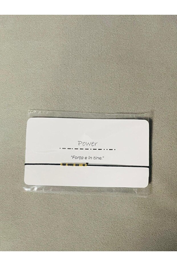 Morse Code Bracelet - Power - 1