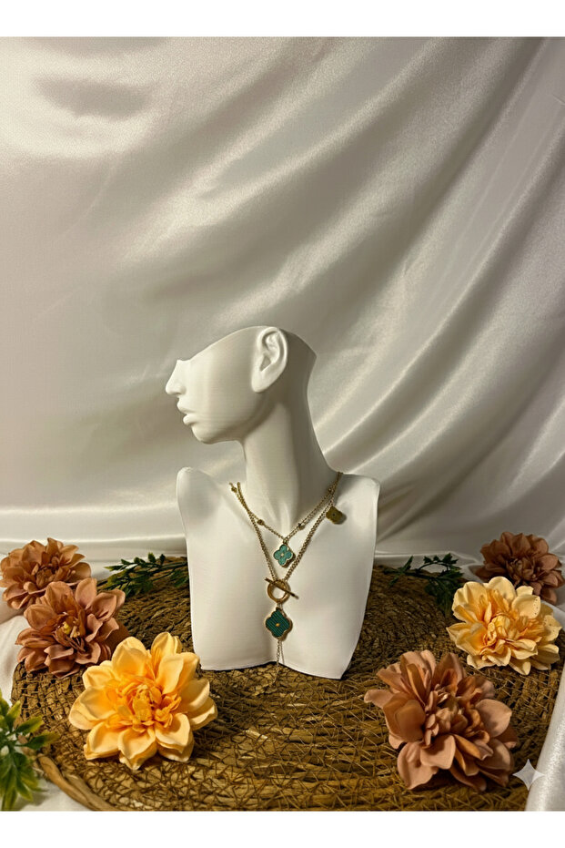 İkili Çelik Kolye - 3