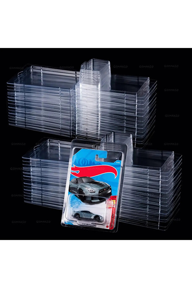 Hotwheels 1 قطعة حافظة حماية طويلة للبطاقات حافظة واقية من البلاستيك متوافقة مع Sth