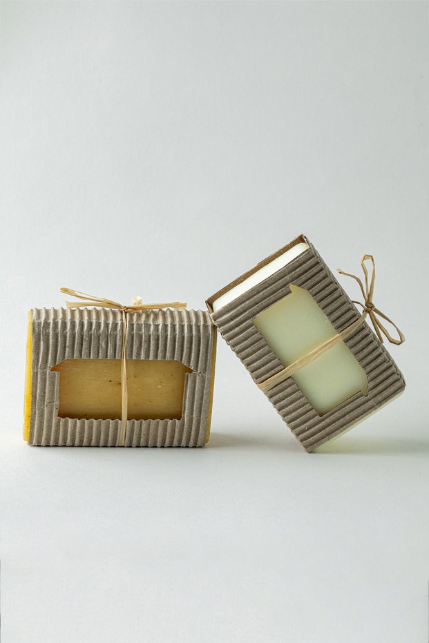 Natural Turmeric & Sulfur Soap Set of 2 – Anti-Blemish & Anti-Acne, Purifying and Moisturizing