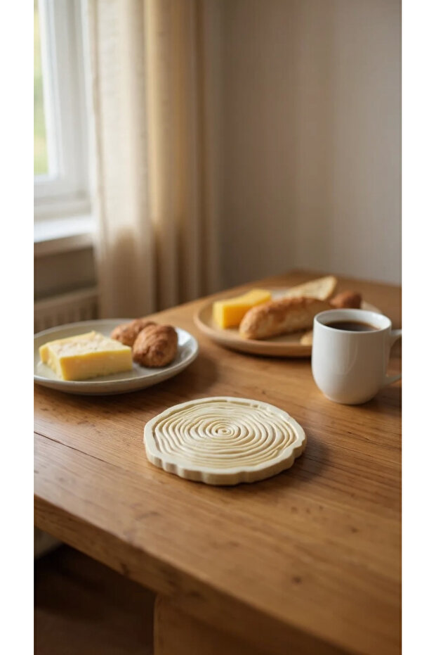 Timber Rings 4-Piece Coasters - 6