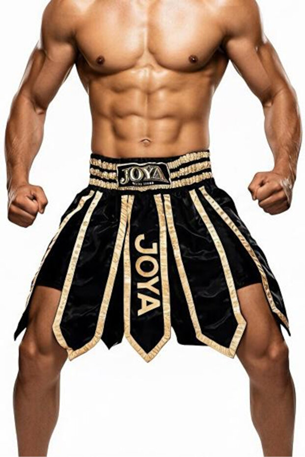 Gladyatör Dövüş Şortu Panelli Tasarım Nakış İşçilik - 1