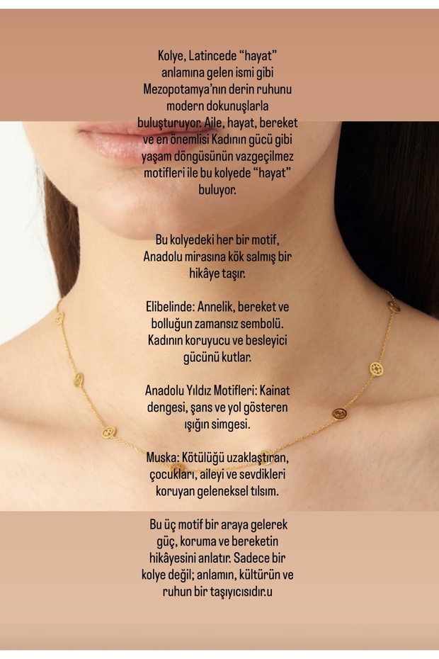 Çelik Sembol Vida Alya Kolye - 3