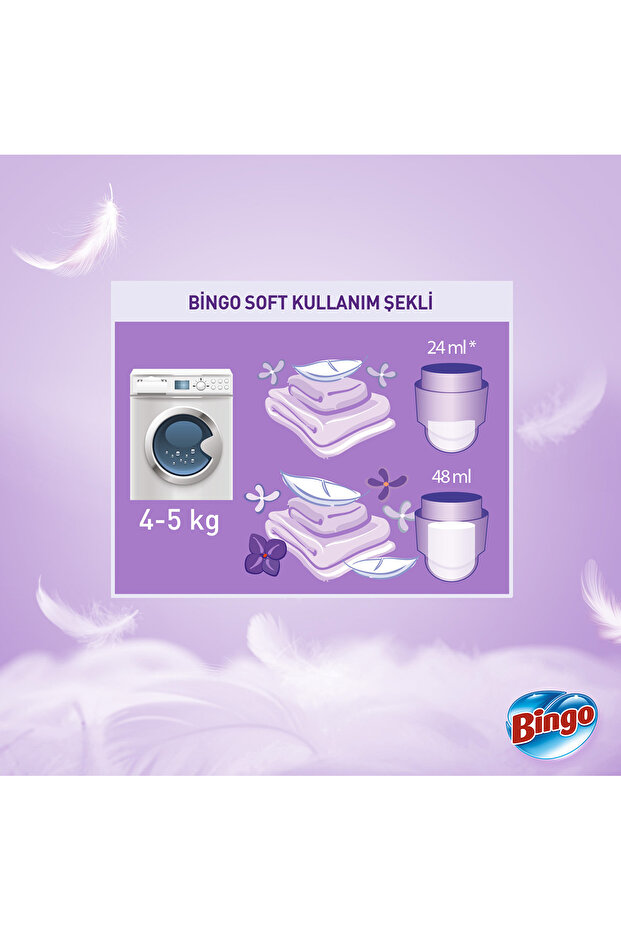Soft Konsantre Çamaşır Yumuşatıcısı Sensitive 1440 ml X 6 Adet - 8