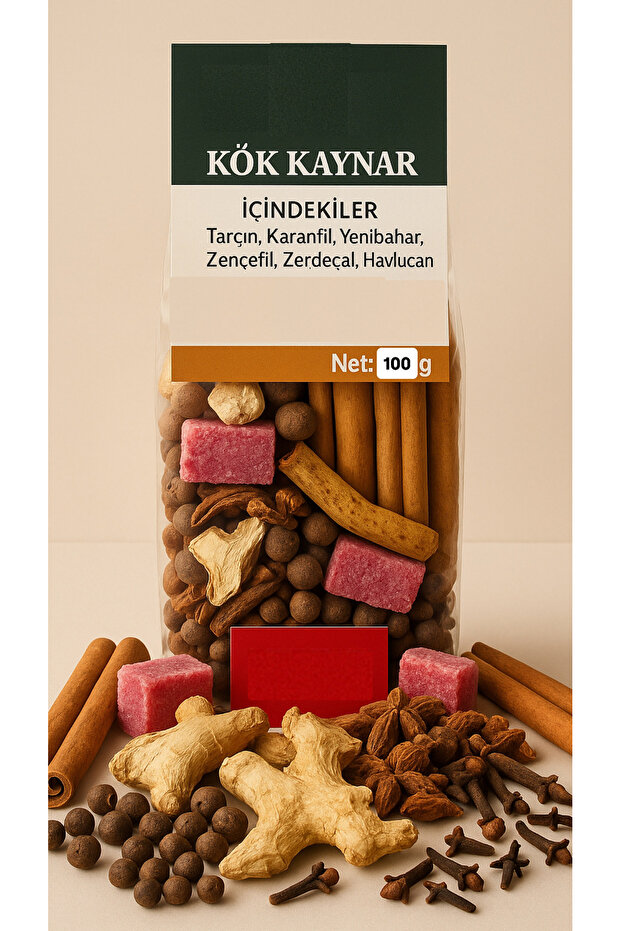 Kök Kaynar Bitki Çayı 100 gr Bitkisel Çay - 1