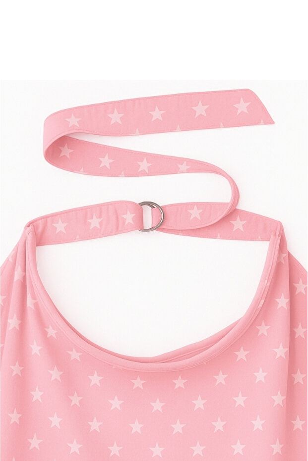 Emzirme Önlüğü, Çok Amaçlı Emzirme Örtüsü, Puset Örtüsü %100 Pamuk - 3