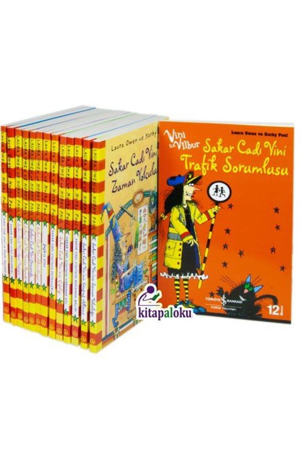 Sakar Cadı Vini’nin Maceraları (14 Kitap Set) Laura Owen and Korky Paul Books 8-12 Years Old