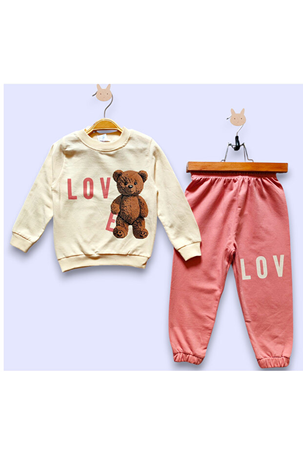 طقم أطفال من القطن الممشط موسميًا
