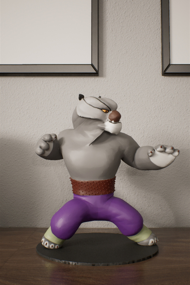 Tai Lung 3d Mini Figür - 5