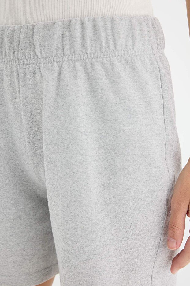 Regular Fit Geri Dönüşümlü Bermuda Şort U4570AZ21HS - 5