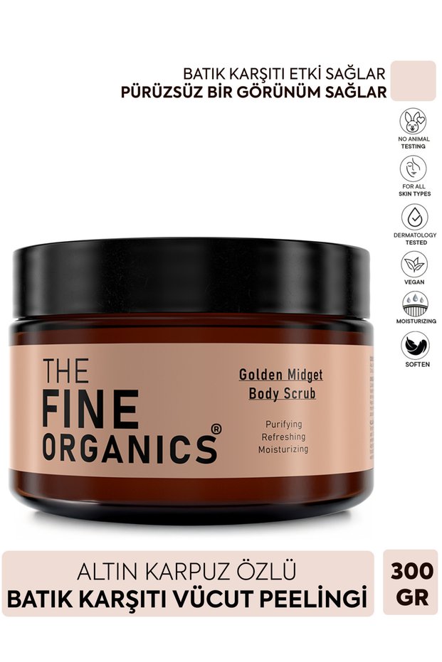 Miniature Gold Watermelon Extract Nourishing and Purifying Anti-Ingrown Hair Body Peeling