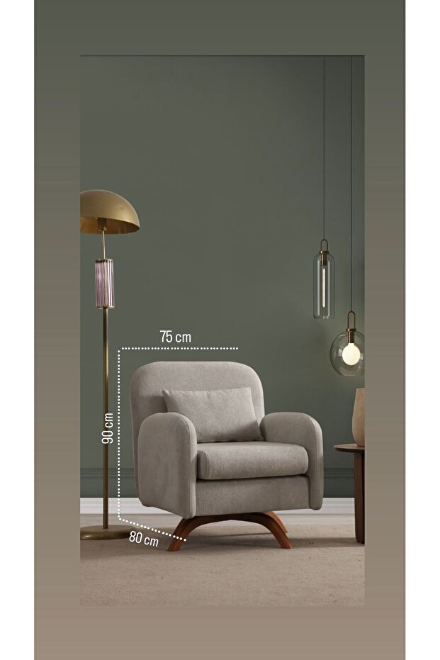 VİYANA BERJER AÇIK GRİ - GÜRGEN İSKELET, SİLİNEBİLİR KUMAŞ - 2