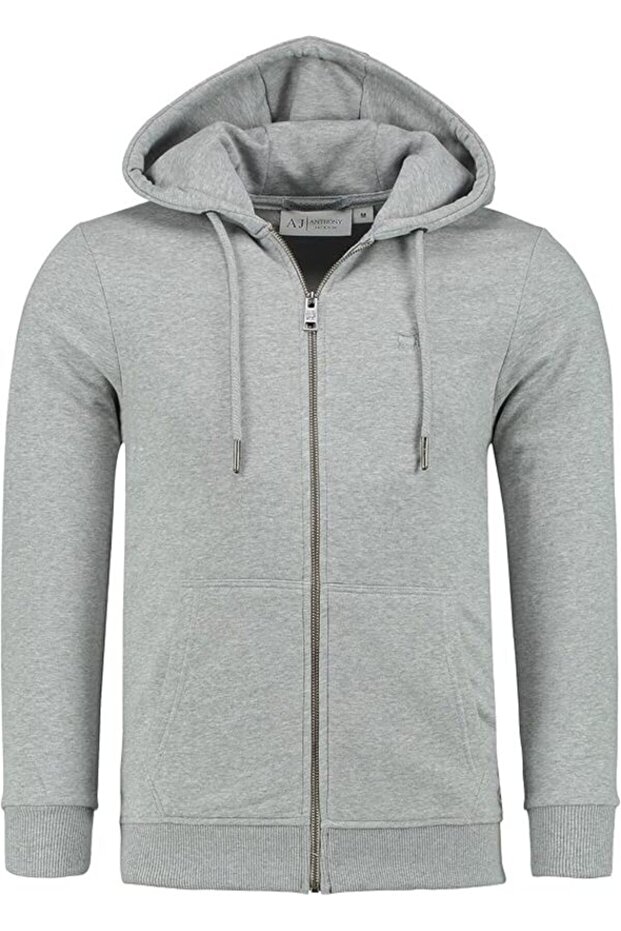 Erkek Basic Logo Sweatshirt ONYX - 1