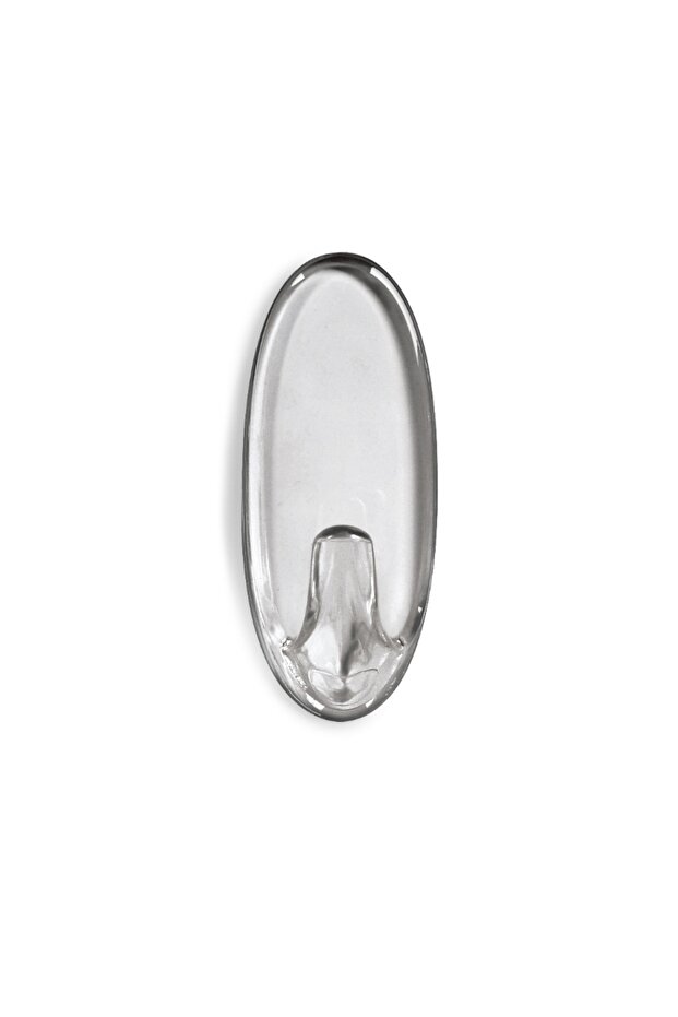 Medium transparent hook 2 hooks + 4 double-sided adhesive tapes/set Command - 3