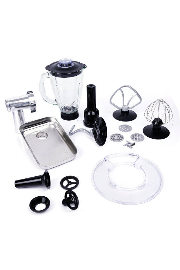 M120 Multi-fonksiyonel 3'ü Bir Arada Stand Mikser Kıyma Setli Ve Blender Özellikli Rose - 8