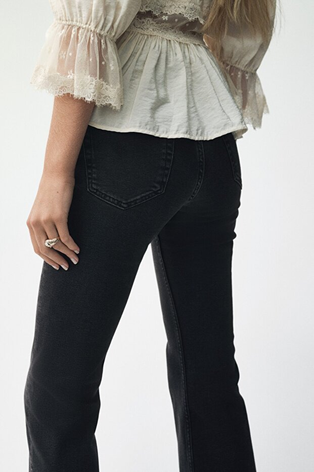 Flared High Jeans - 5