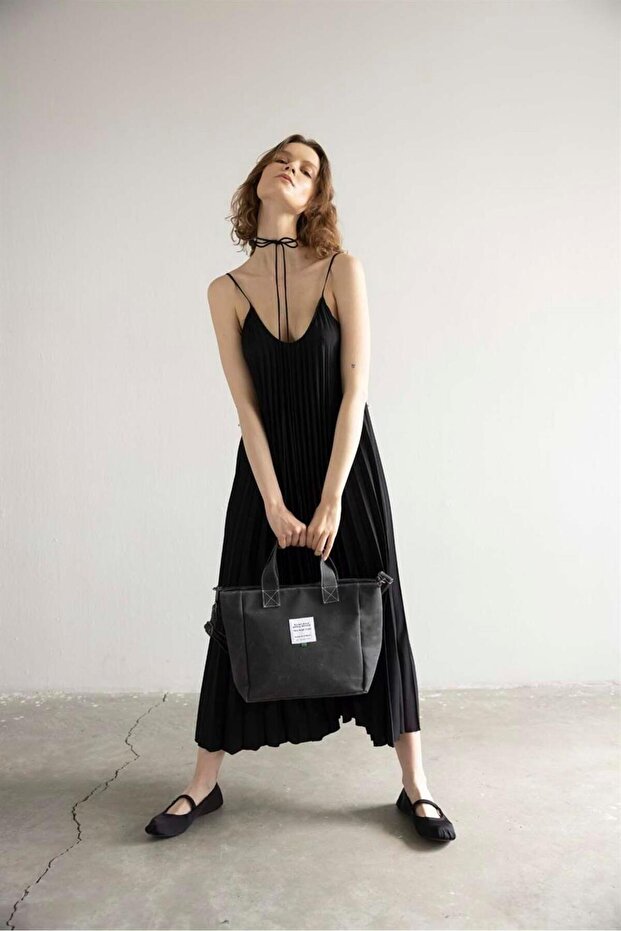 Huge Medium Bag Black - 5