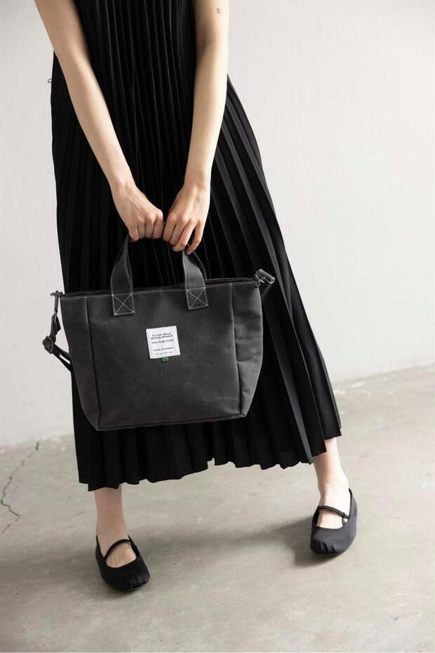 Huge Medium Bag Black - 6
