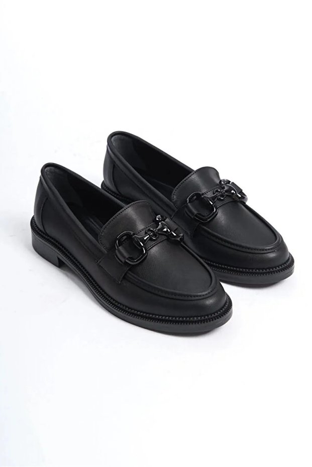 Women's Ballet Flats Thin Sole No Sound Moccasin Black Loafer Shoes