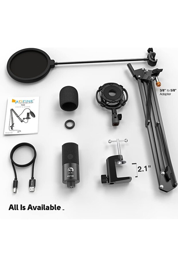 Microfon cu condensator T669 - 6