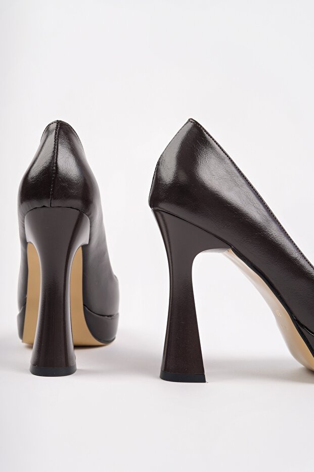 Kadın Platform Topuk Stiletto - 6