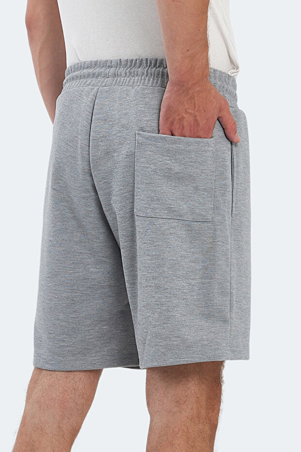 VIRTUALLY 2 li Set Erkek Gri -Gül Şort - 6