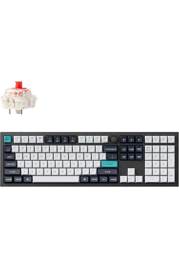 Q6 Max QMK/VIA Bluetooth Wireless /2.4 GHz/USB-C Wired Custom Mechanical Keyboard, Full Siz - 1