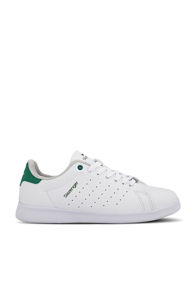 Piano I Women's White / Green Casual Sneakers