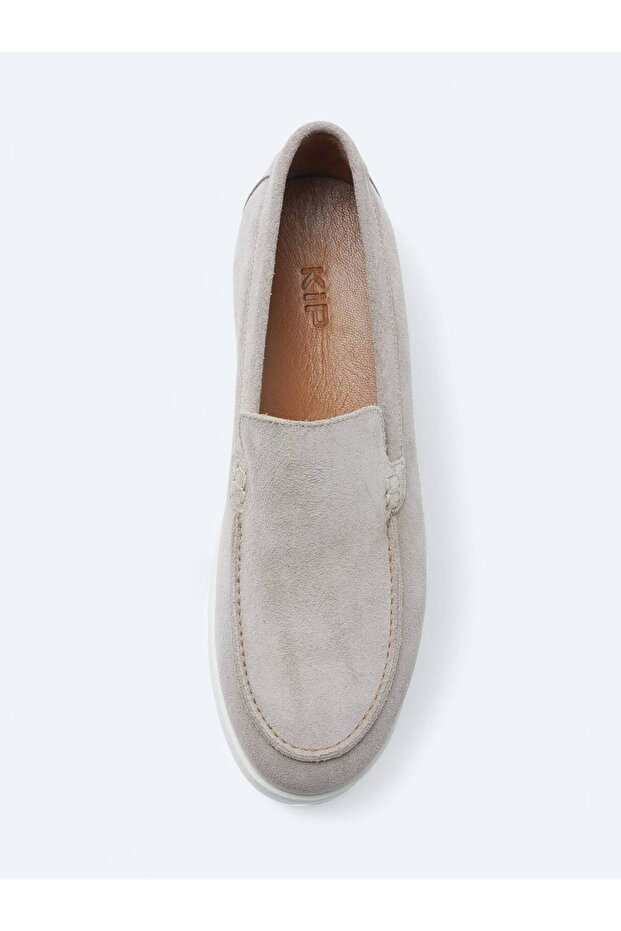 Bej Süet Smart Casual Ayakkabı - 3