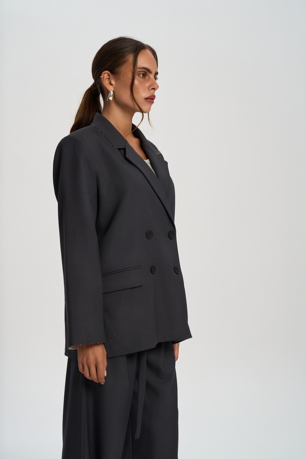 Letizia Antrasit Blazer - 3