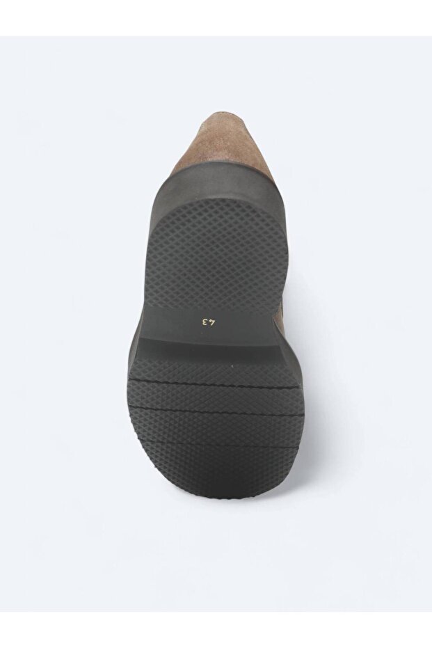 Vizon Süet Smart Casual Ayakkabı - 4