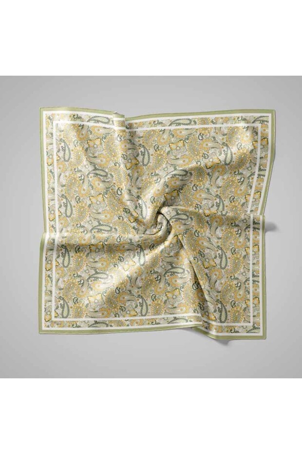 Eșarfă cu model natural - 1