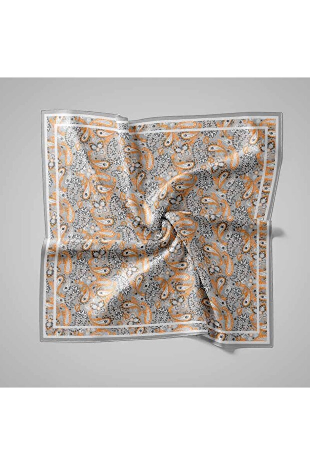 Eșarfă cu model natural - 1