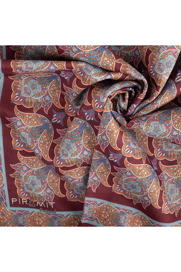 Eșarfă cu model natural - 2