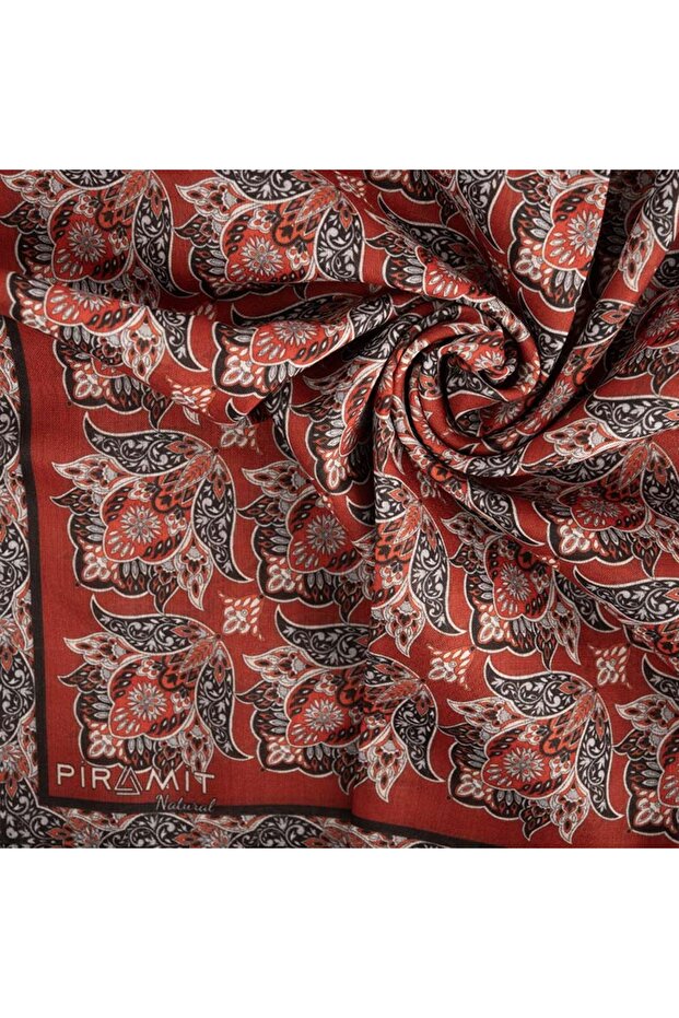 Eșarfă cu model natural - 2